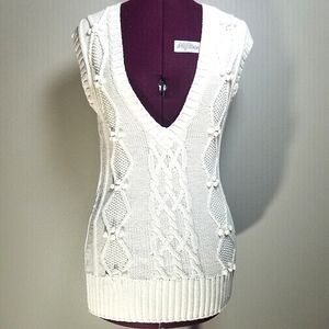Loft, Sleeveless Tunic Sweater